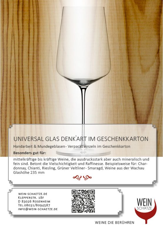 Universal Glas Denk`Art im Geschenkkarton